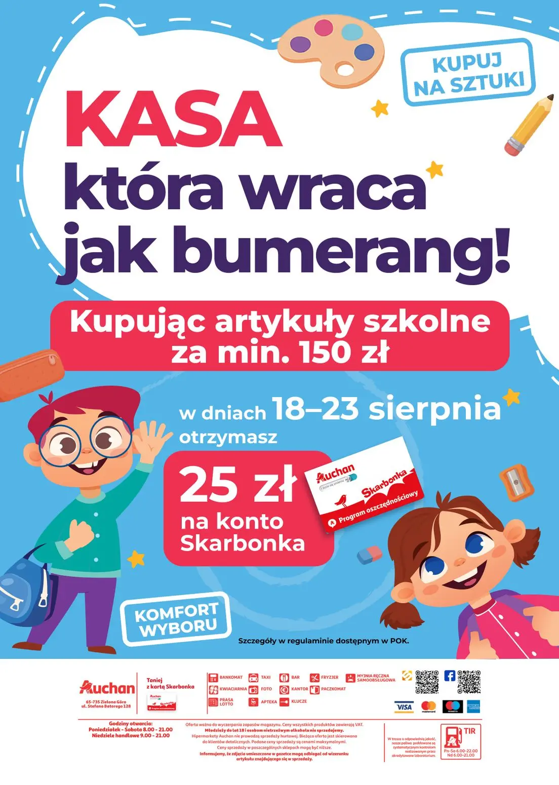 gazetka promocyjna Auchan Zielona Góra - Szkoła - Strona 20