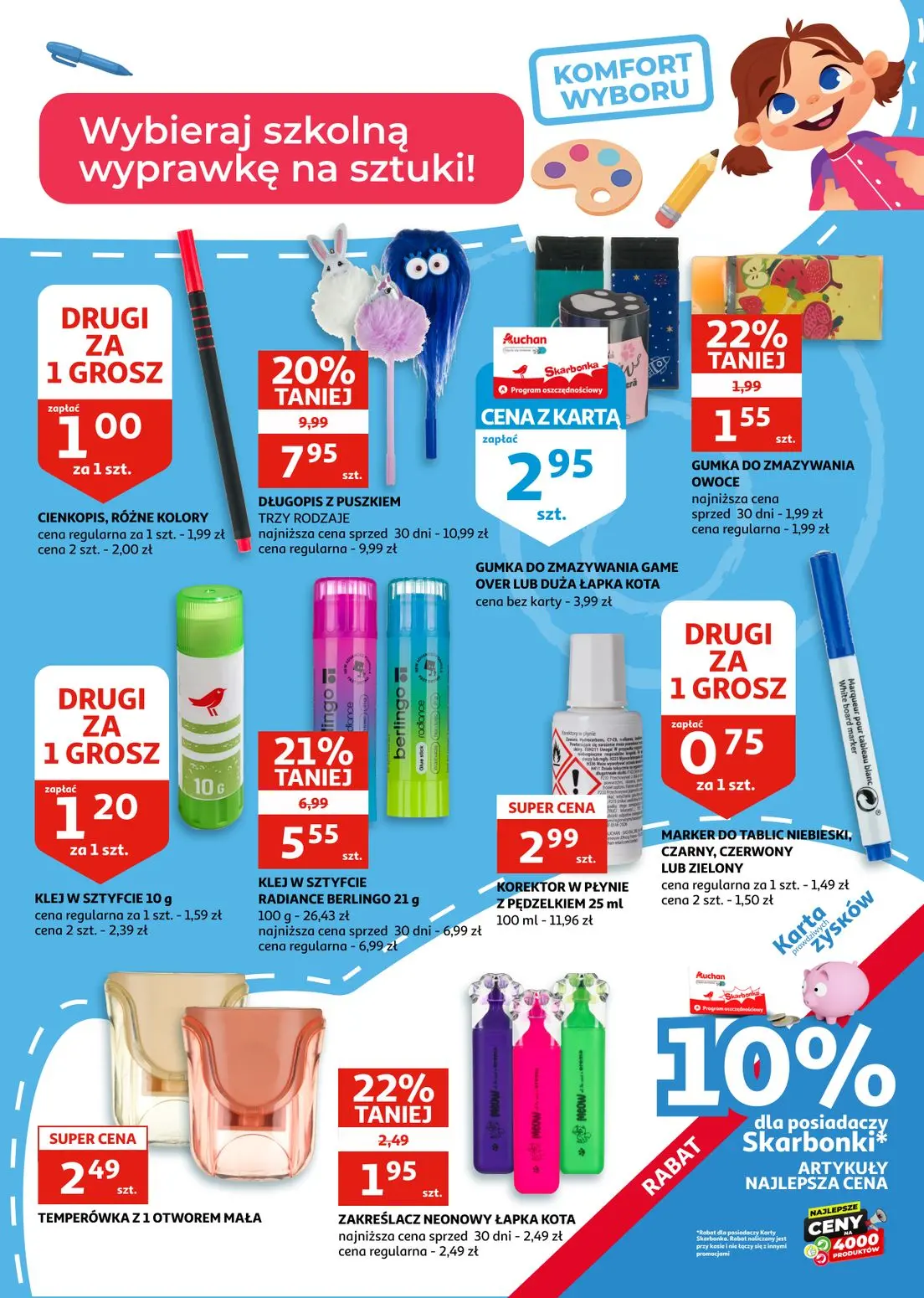 gazetka promocyjna Auchan Racibórz - Szkoła - Strona 3