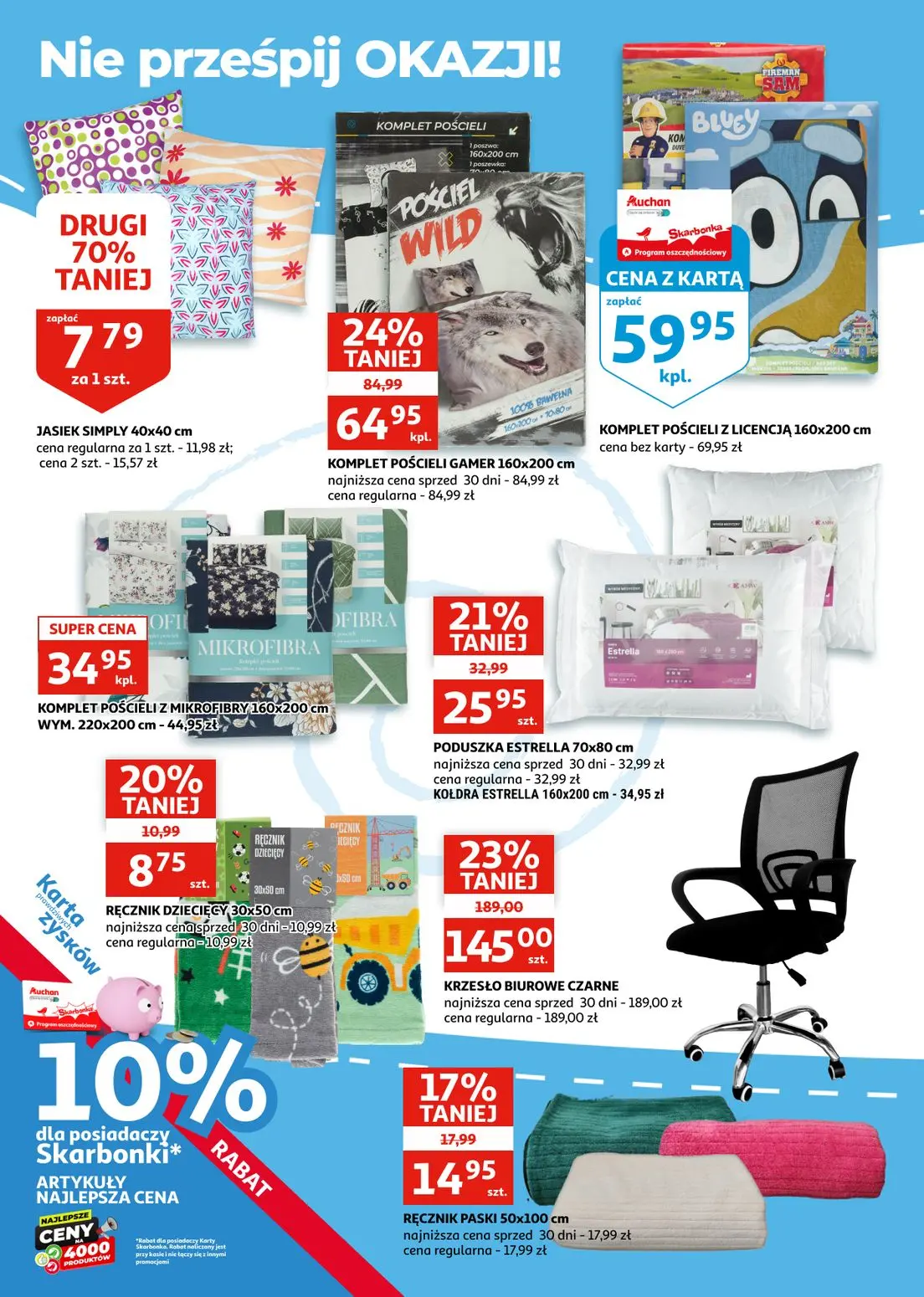 gazetka promocyjna Auchan Racibórz - Szkoła - Strona 16