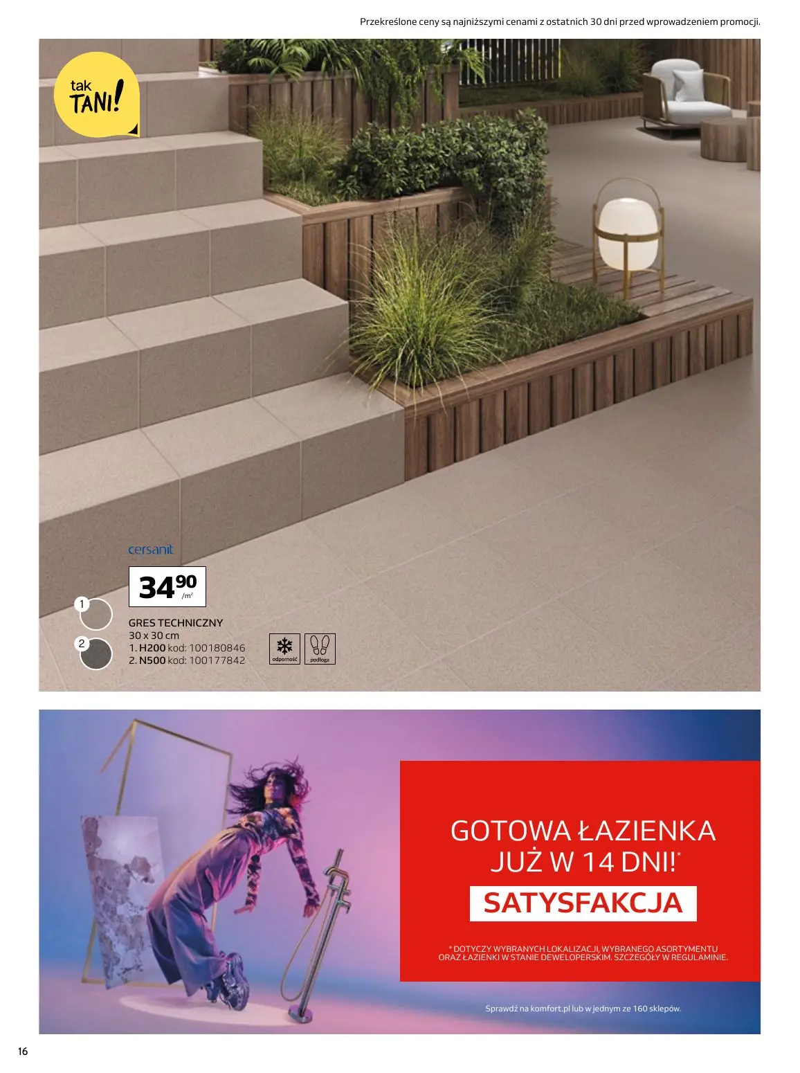 gazetka promocyjna KOMFORT Remont u progu - Strona 16