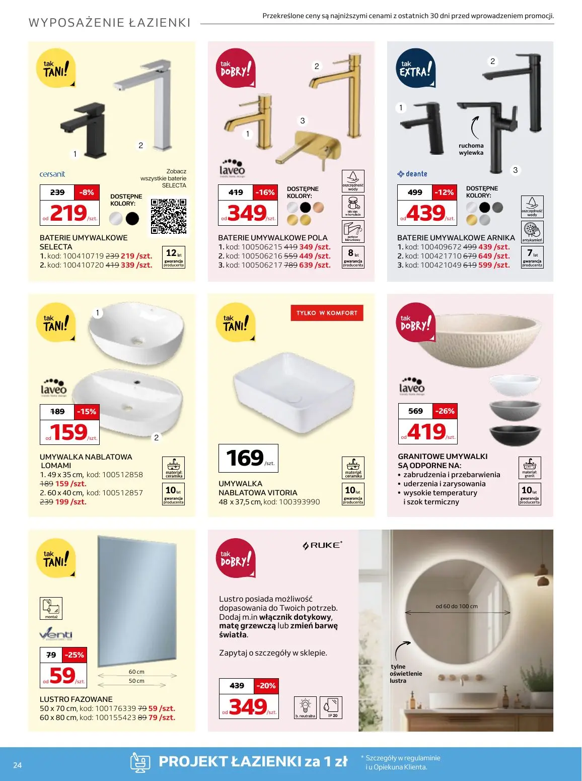 gazetka promocyjna KOMFORT Remont u progu - Strona 24