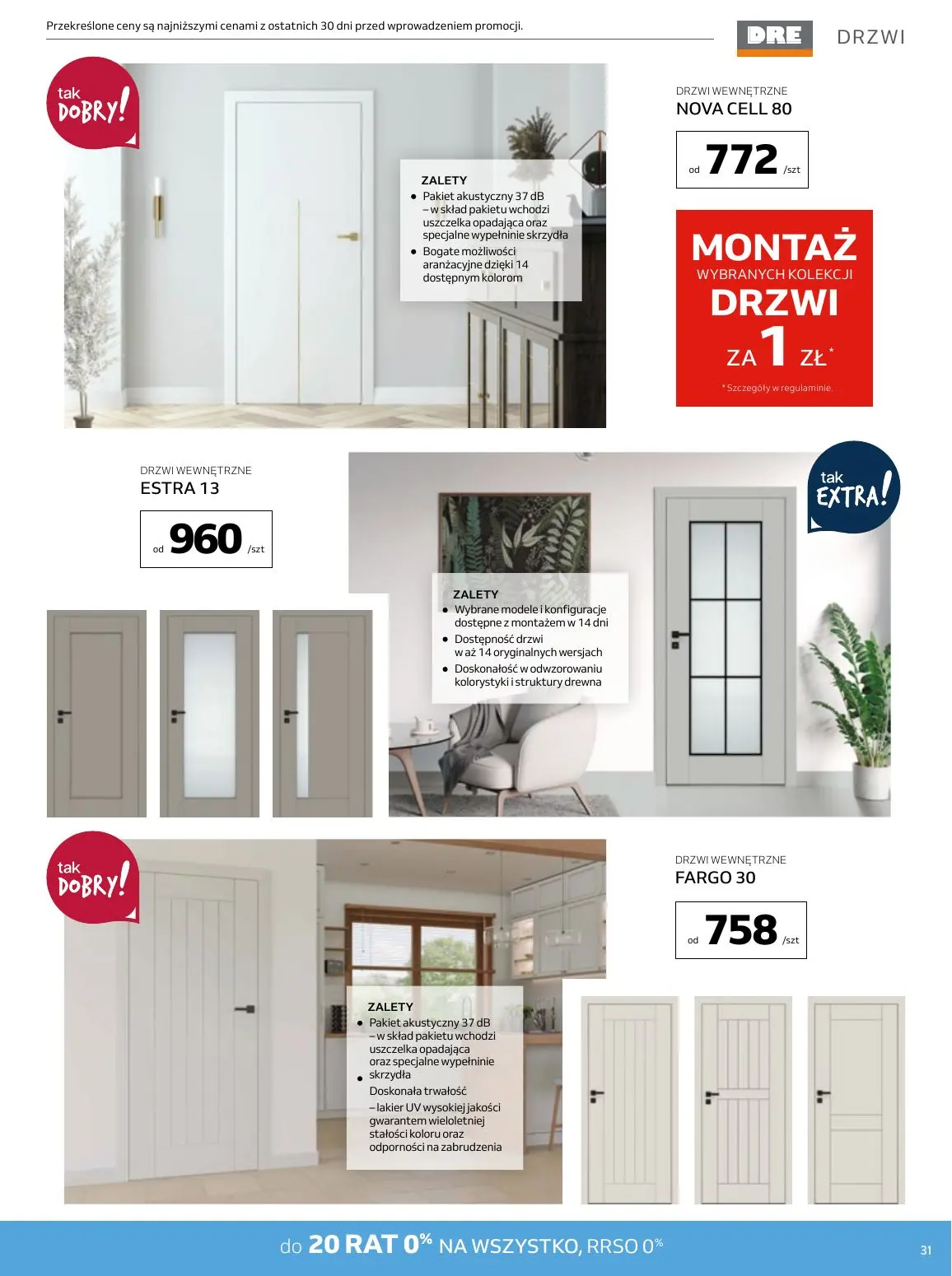 gazetka promocyjna KOMFORT Remont u progu - Strona 31