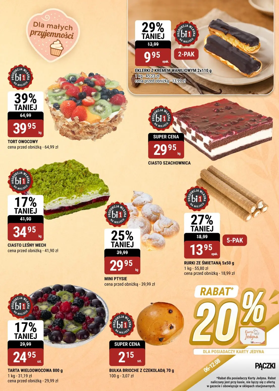 gazetka promocyjna bi1 Ełk - Strona 8