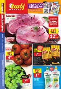 Gazetka promocyjna Twój Market, ważna od 2025-08-06 do 2025-08-12.