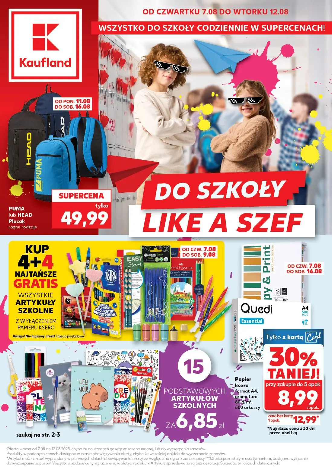 gazetka promocyjna Kaufland Do szkoły Like a szef - Strona 1