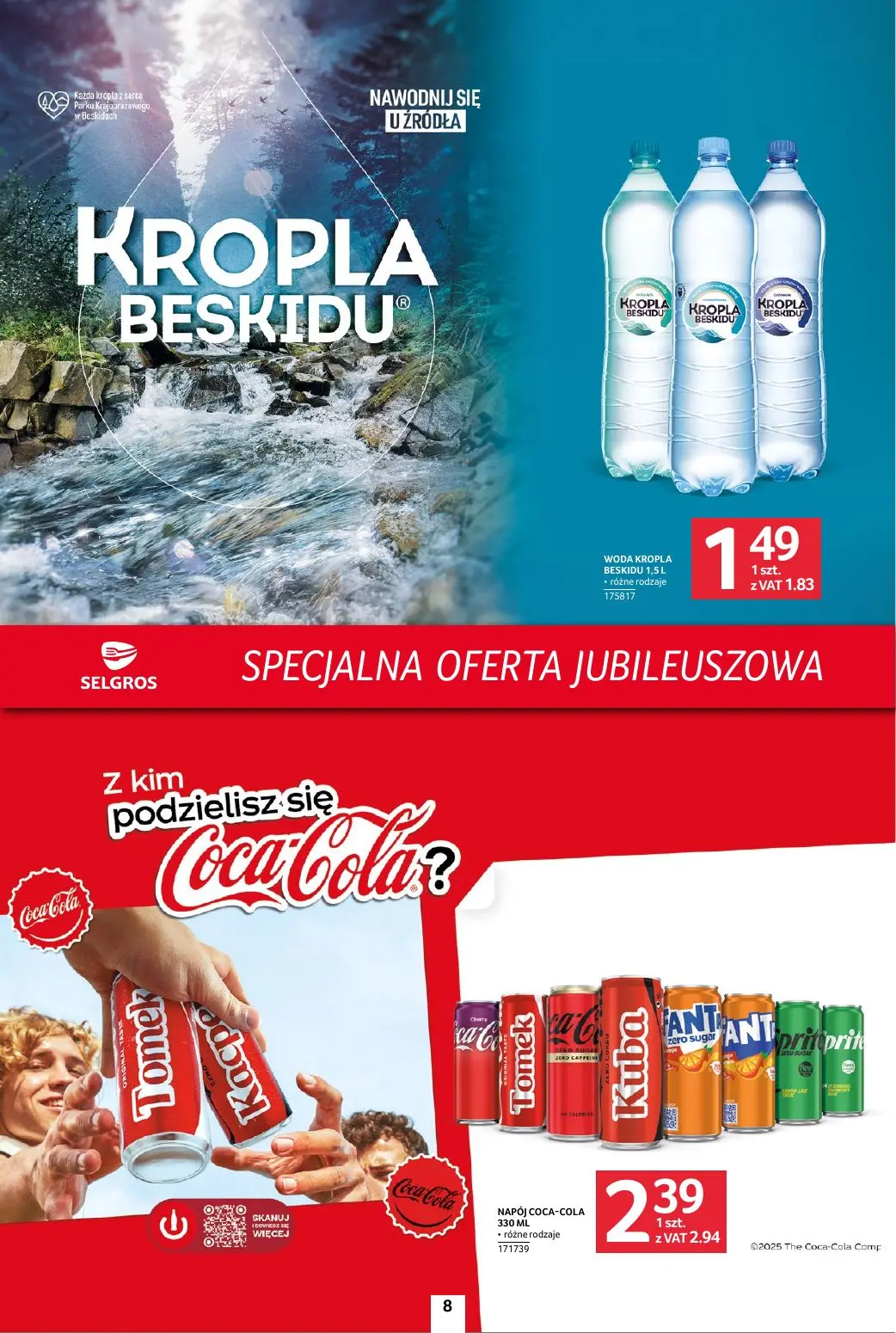 gazetka promocyjna SELGROS Specjalna Oferta Jubileuszowa - Strona 8