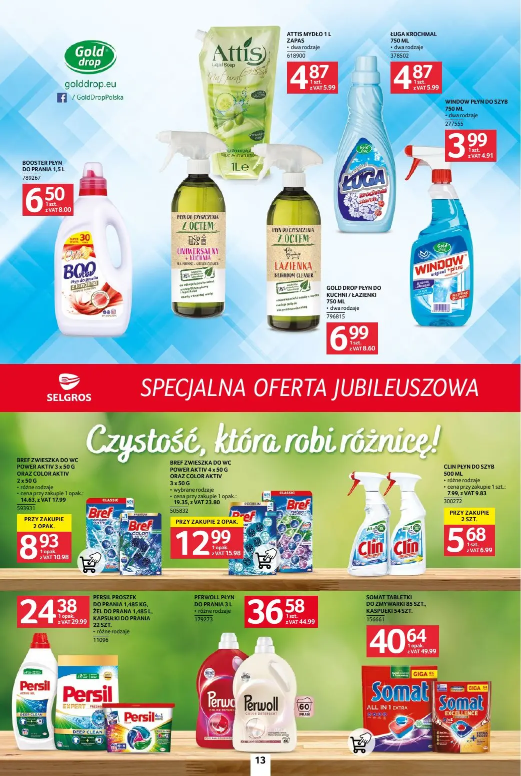 gazetka promocyjna SELGROS Specjalna Oferta Jubileuszowa - Strona 13