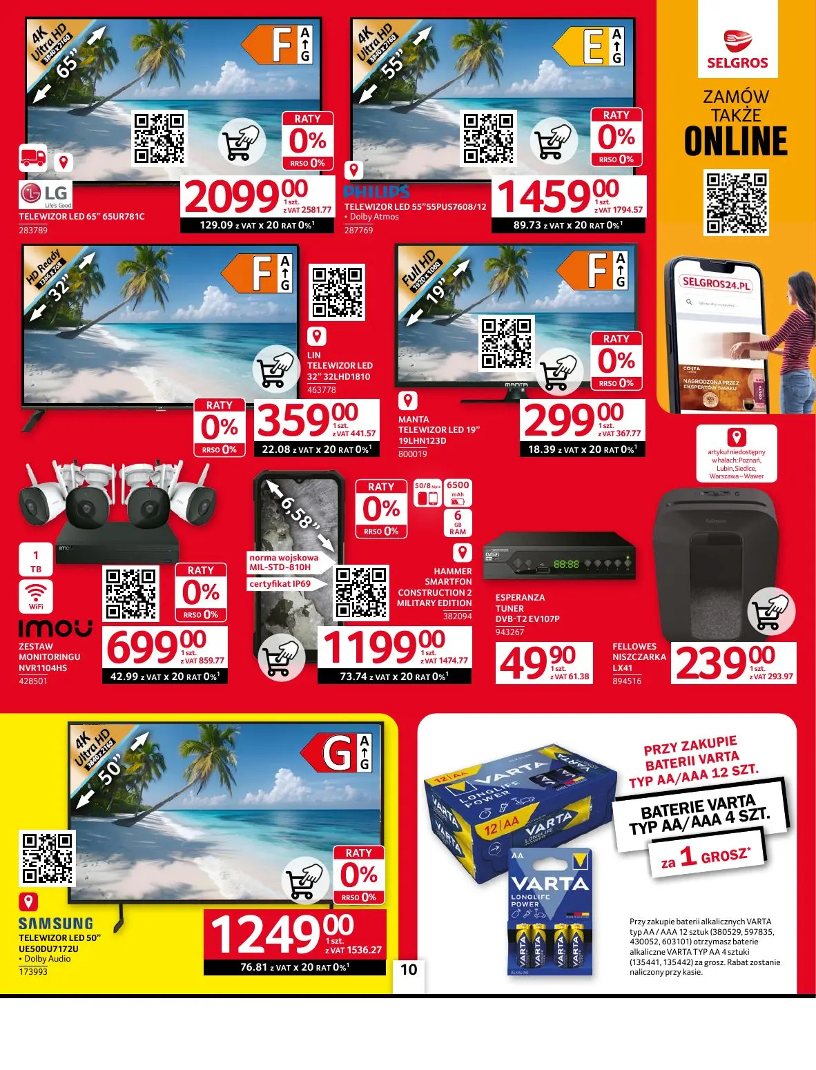 gazetka promocyjna SELGROS Oferta Przemysłowa - Strona 12