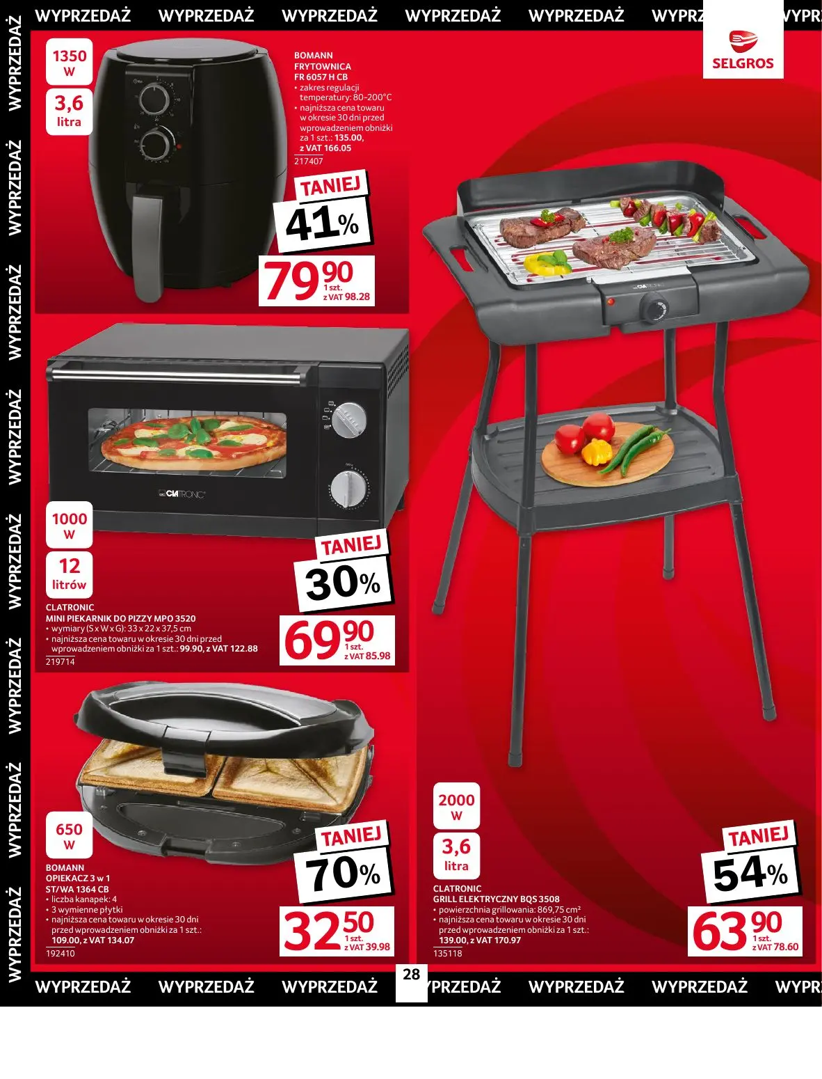 gazetka promocyjna SELGROS Oferta Przemysłowa - Strona 30