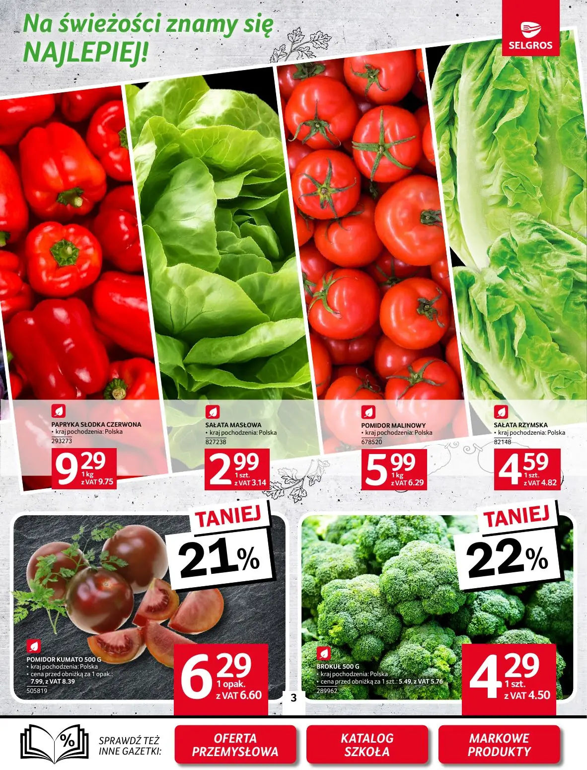 gazetka promocyjna SELGROS Oferta Spożywcza - Strona 3
