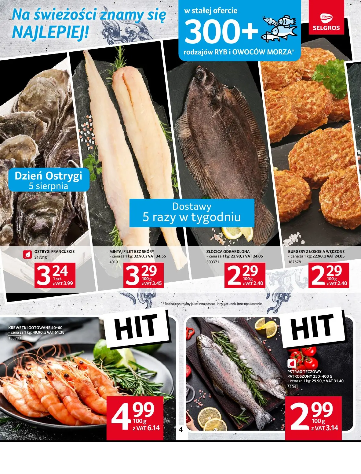 gazetka promocyjna SELGROS Oferta Spożywcza - Strona 4