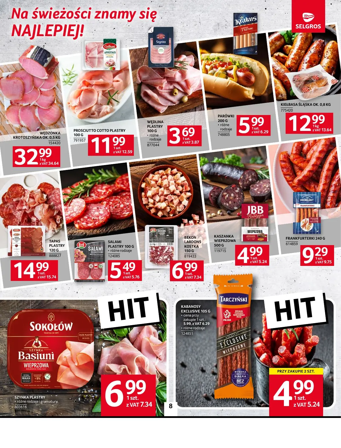 gazetka promocyjna SELGROS Oferta Spożywcza - Strona 8