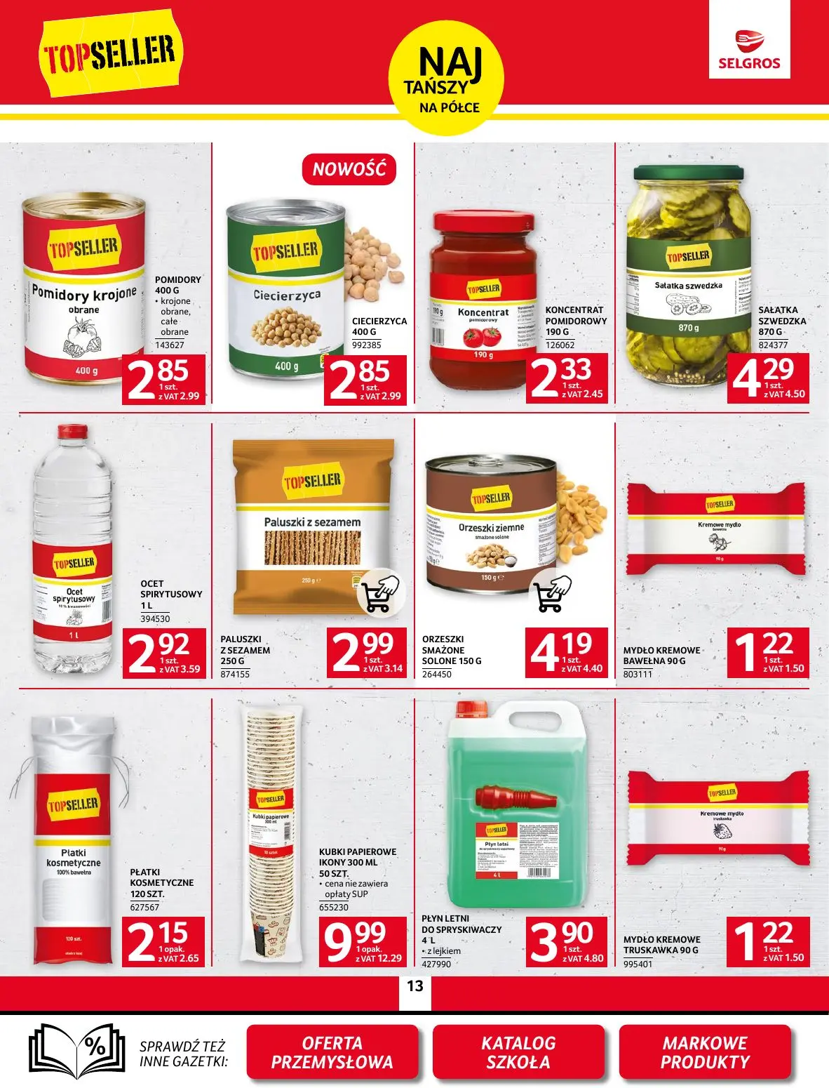 gazetka promocyjna SELGROS Oferta Spożywcza - Strona 13