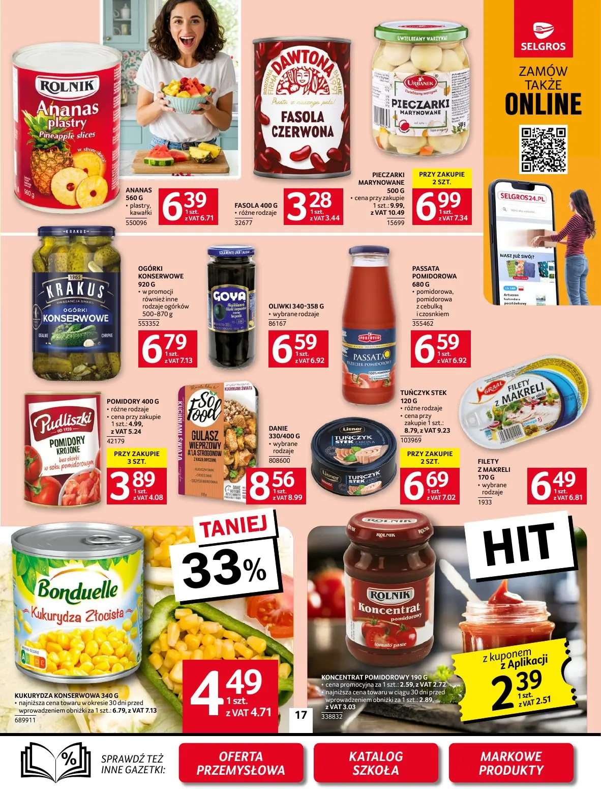 gazetka promocyjna SELGROS Oferta Spożywcza - Strona 17