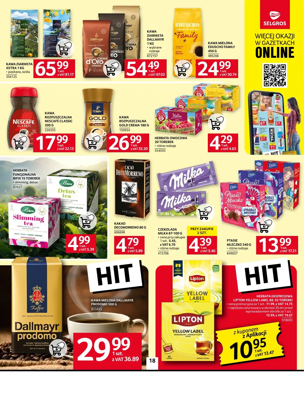 gazetka promocyjna SELGROS Oferta Spożywcza - Strona 18