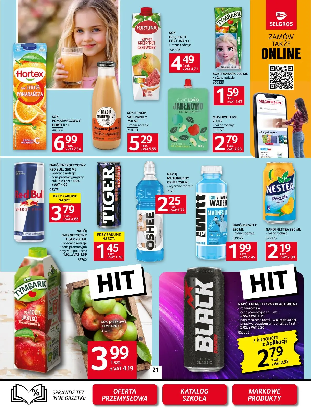 gazetka promocyjna SELGROS Oferta Spożywcza - Strona 21