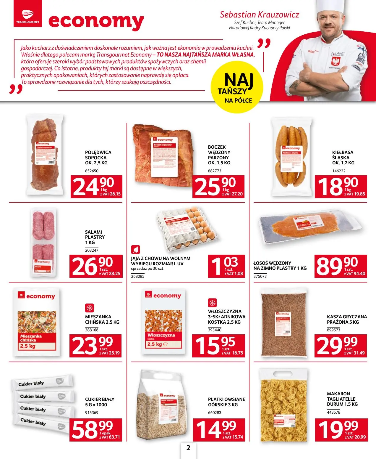 gazetka promocyjna SELGROS Oferta dla gastronomii - Strona 2