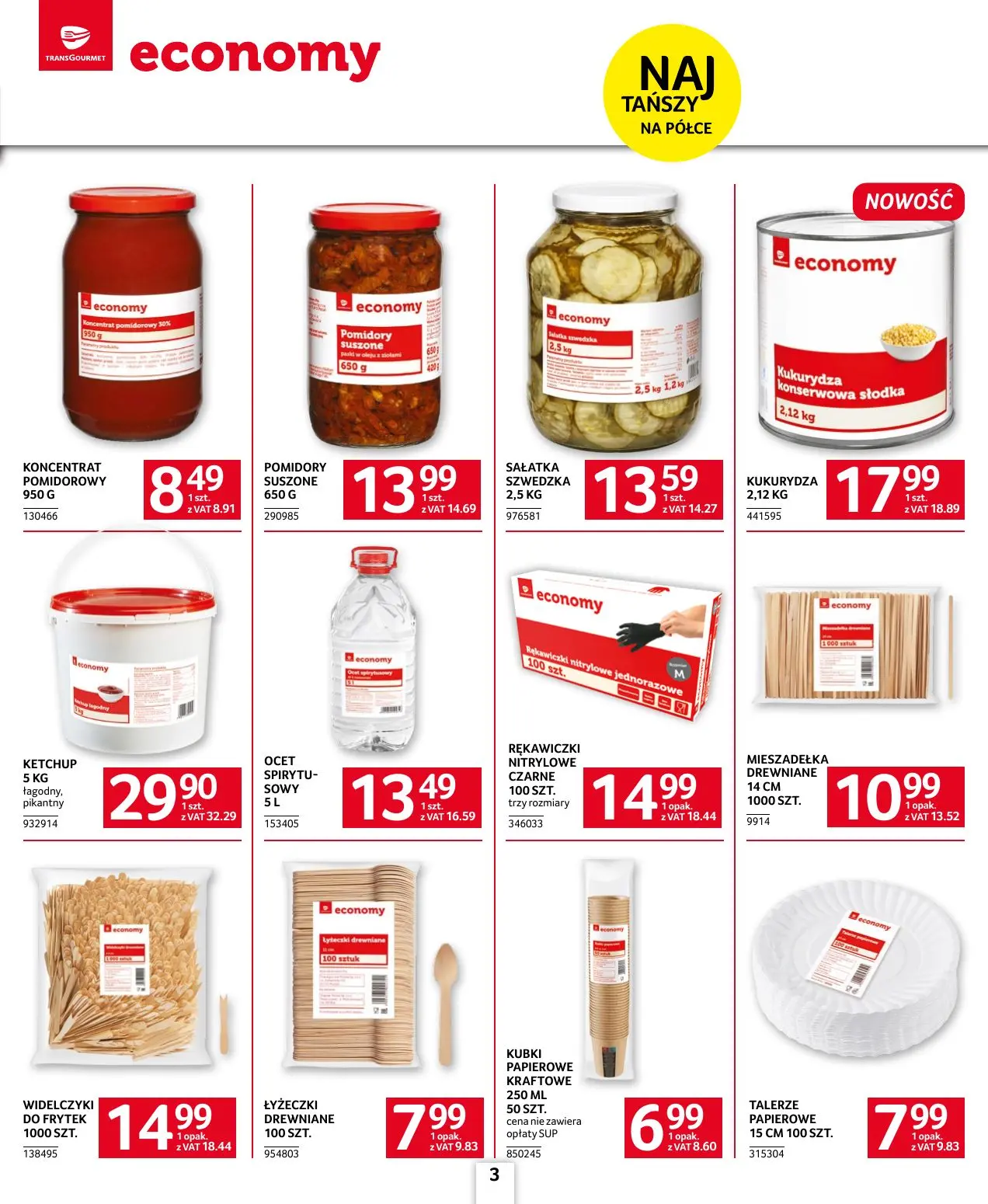 gazetka promocyjna SELGROS Oferta dla gastronomii - Strona 3