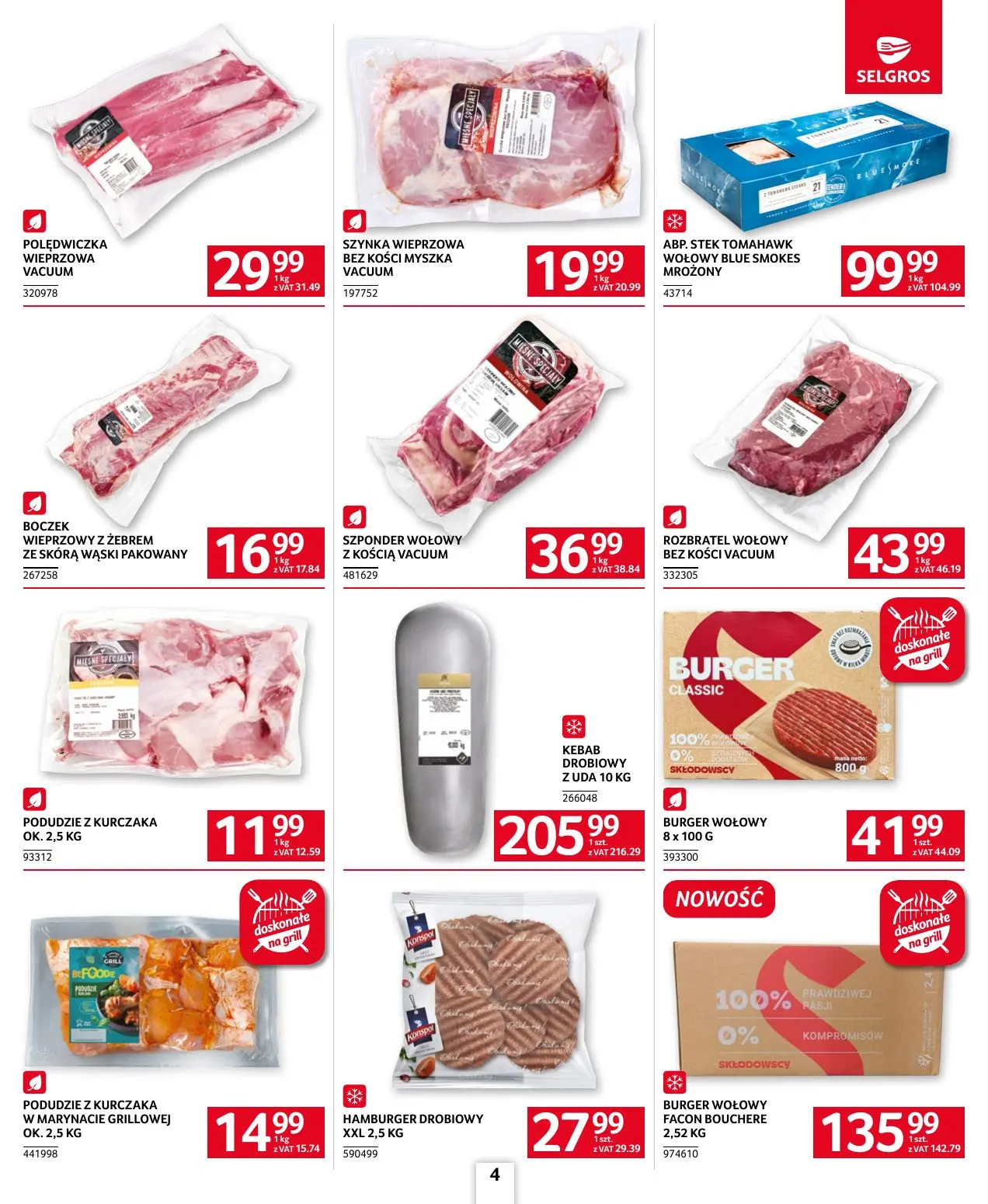 gazetka promocyjna SELGROS Oferta dla gastronomii - Strona 4