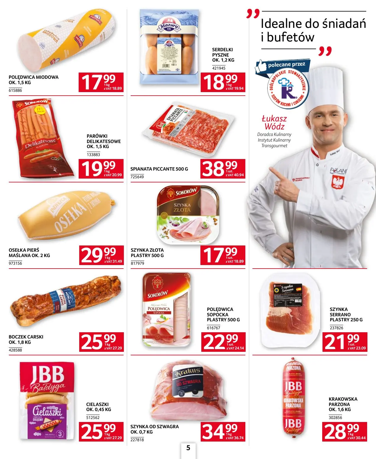 gazetka promocyjna SELGROS Oferta dla gastronomii - Strona 5