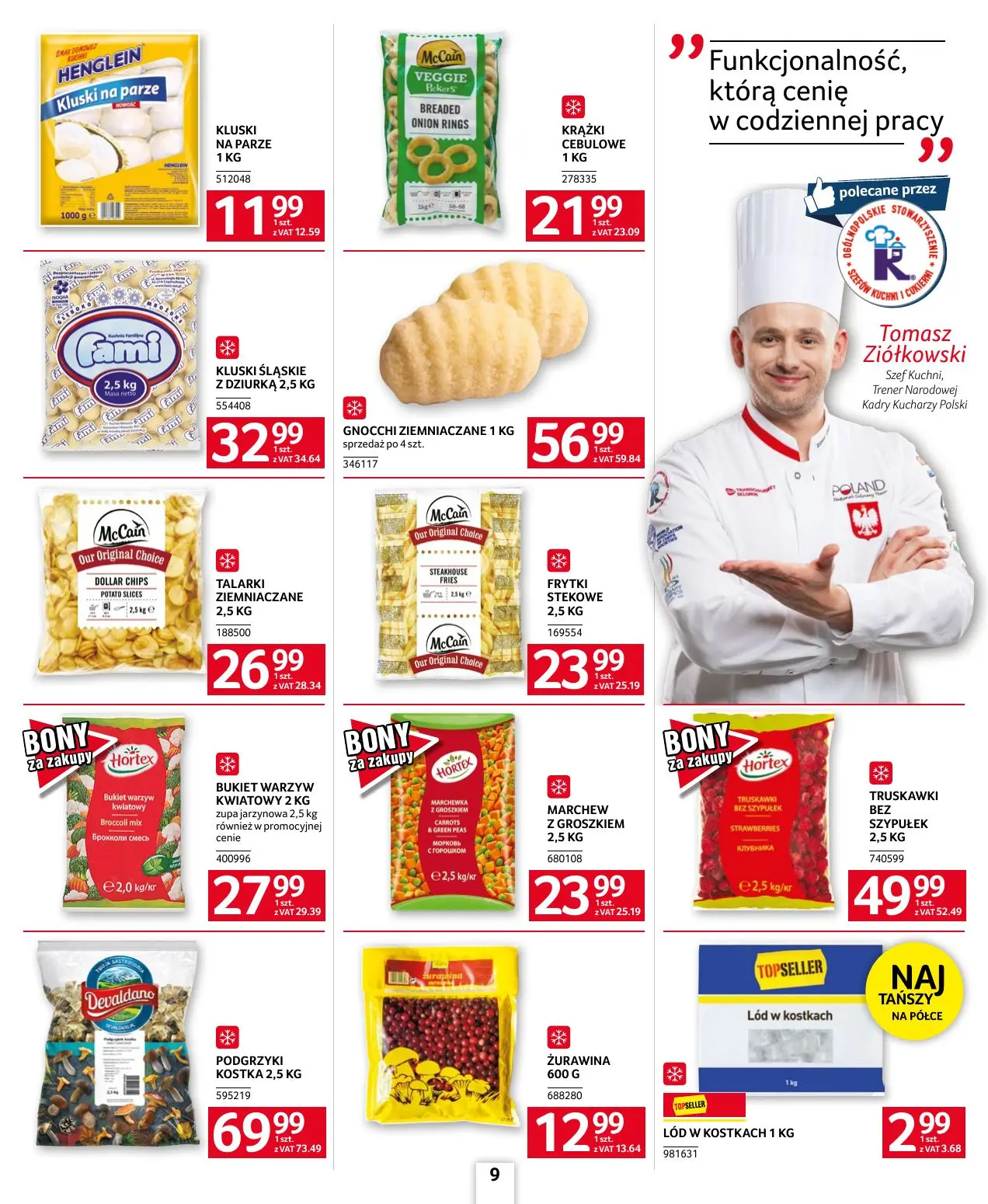 gazetka promocyjna SELGROS Oferta dla gastronomii - Strona 9