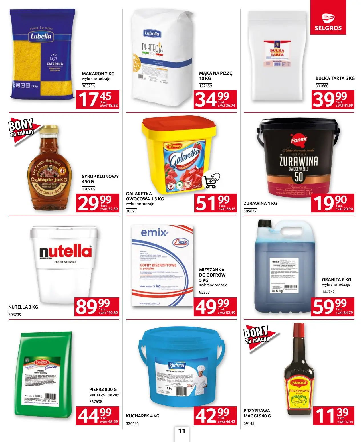 gazetka promocyjna SELGROS Oferta dla gastronomii - Strona 11