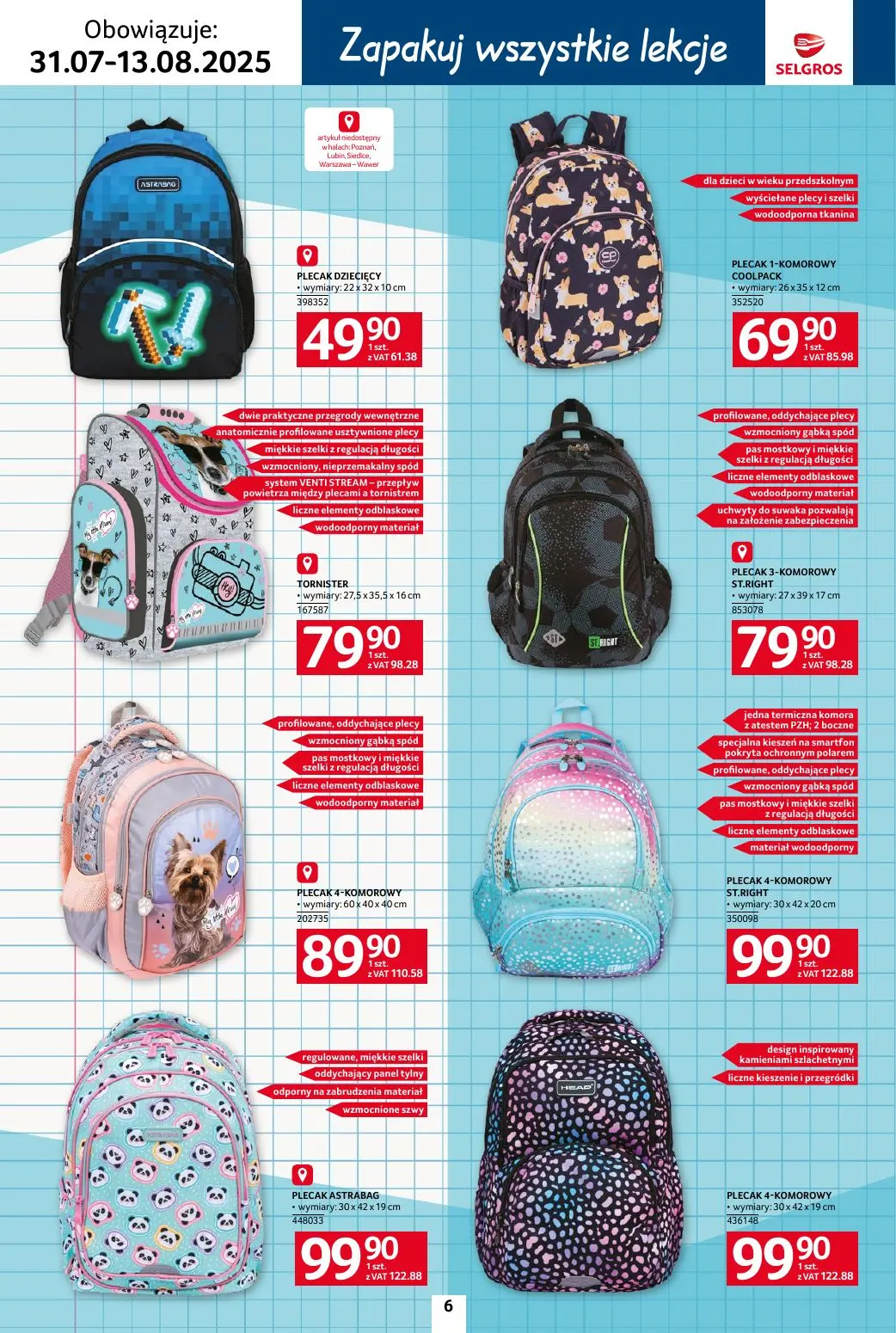 gazetka promocyjna SELGROS Katalog Szkoła - Strona 6