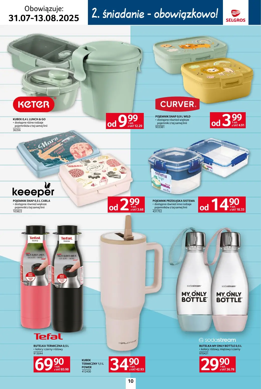 gazetka promocyjna SELGROS Katalog Szkoła - Strona 10