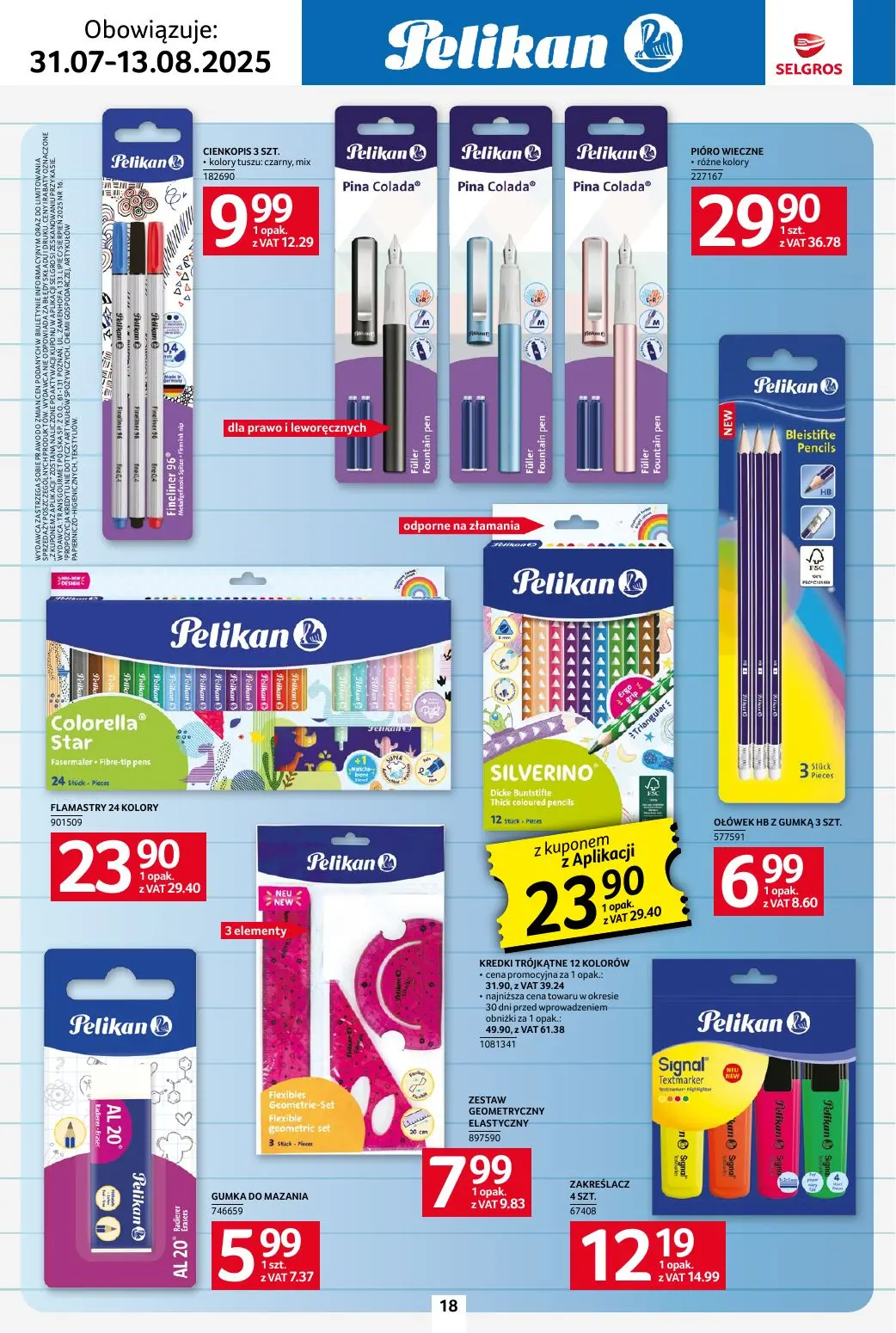 gazetka promocyjna SELGROS Katalog Szkoła - Strona 18