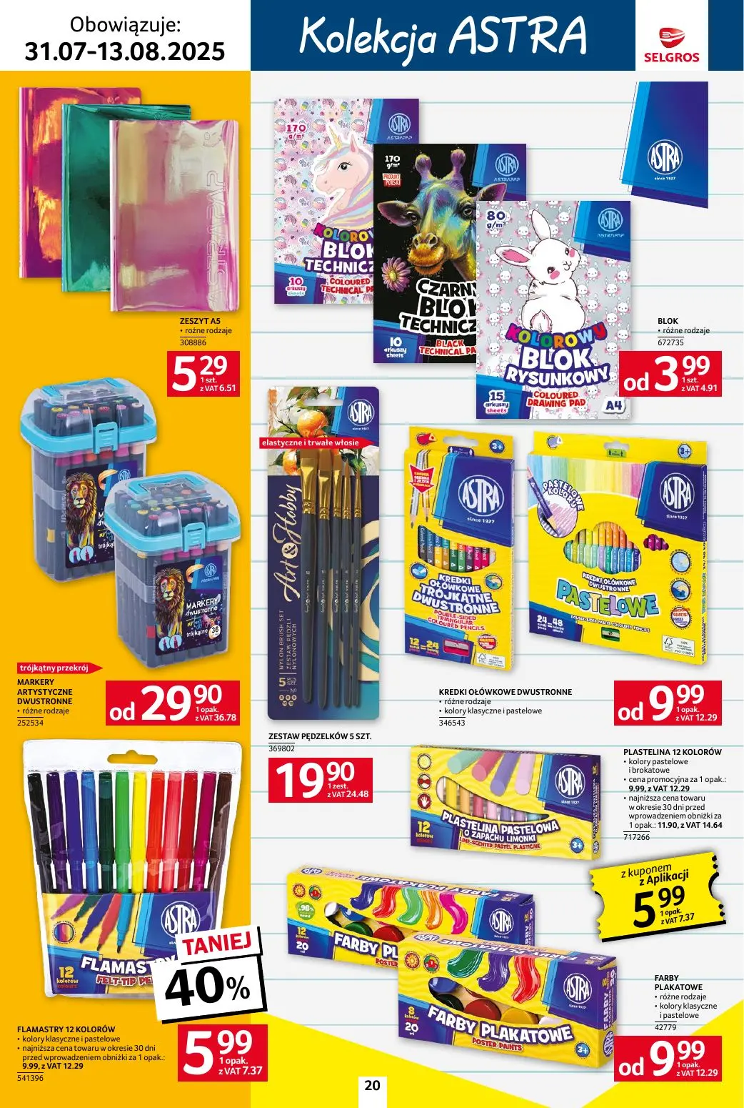 gazetka promocyjna SELGROS Katalog Szkoła - Strona 20