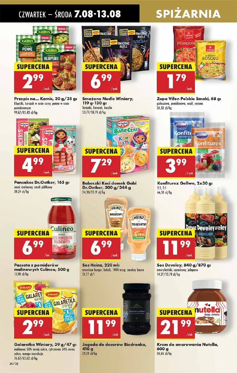gazetka promocyjna Biedronka Od czwartku - Strona 34