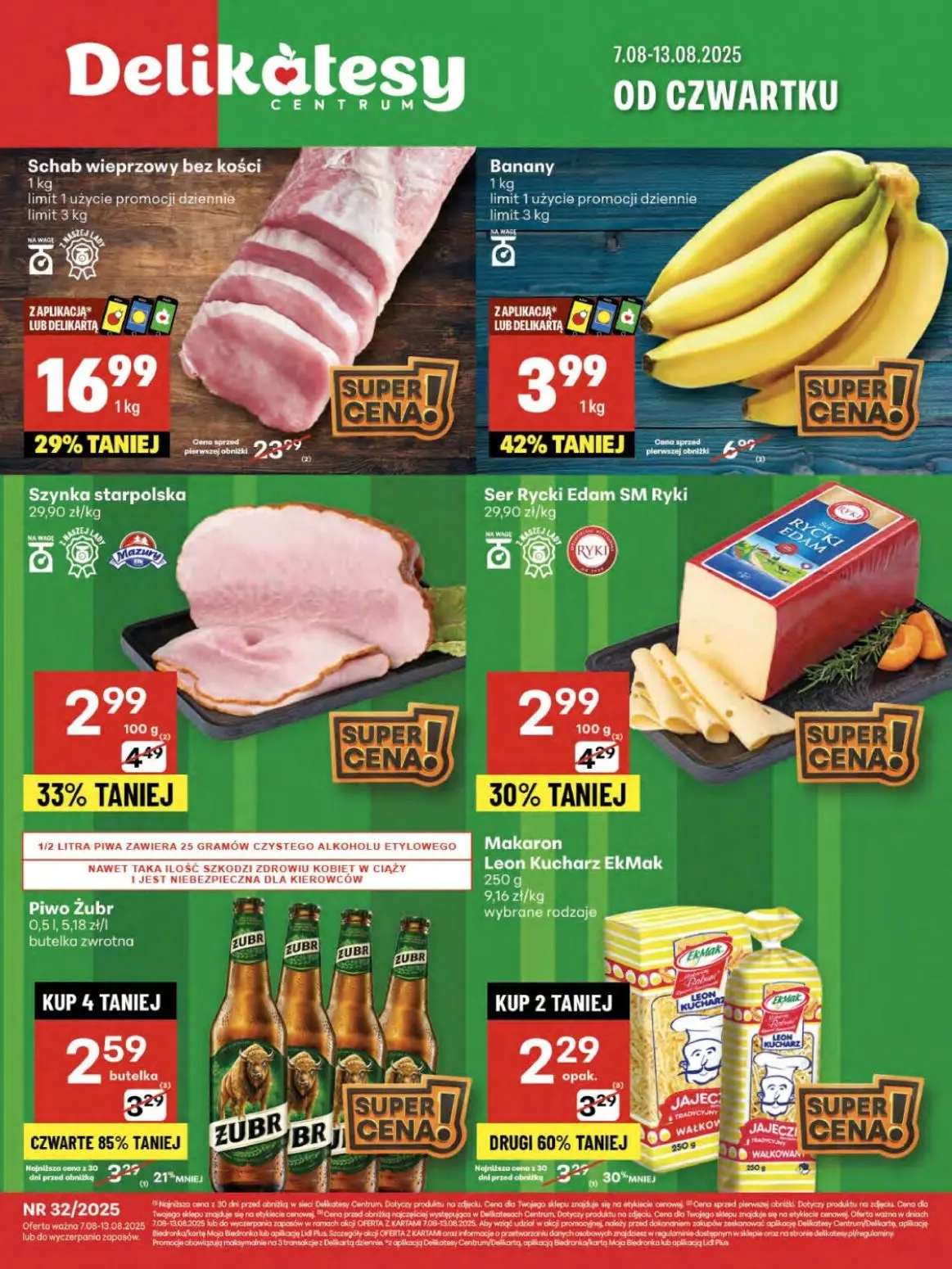 gazetka promocyjna Delikatesy Centrum Od czwartku - Strona 1
