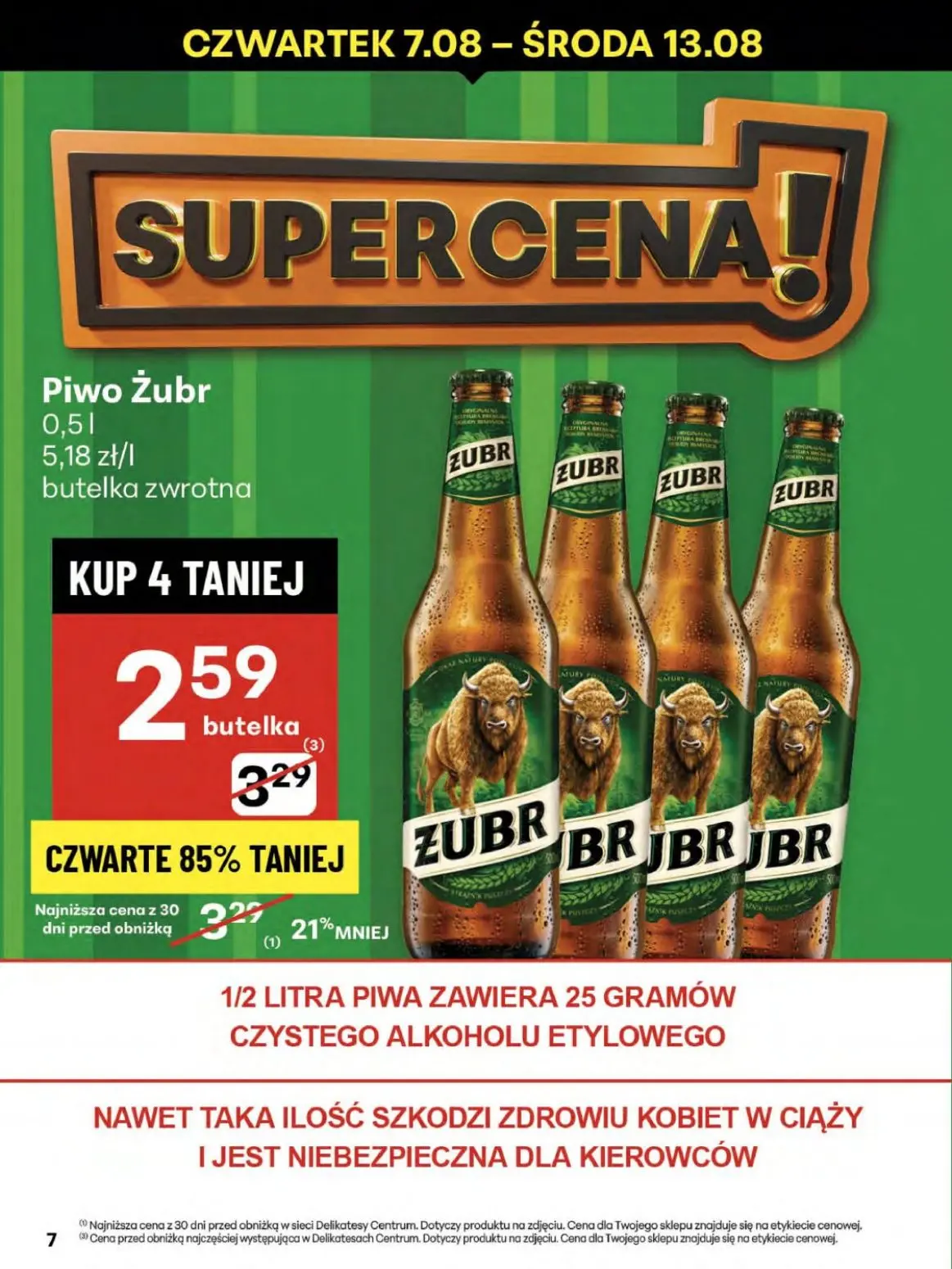 gazetka promocyjna Delikatesy Centrum Od czwartku - Strona 7