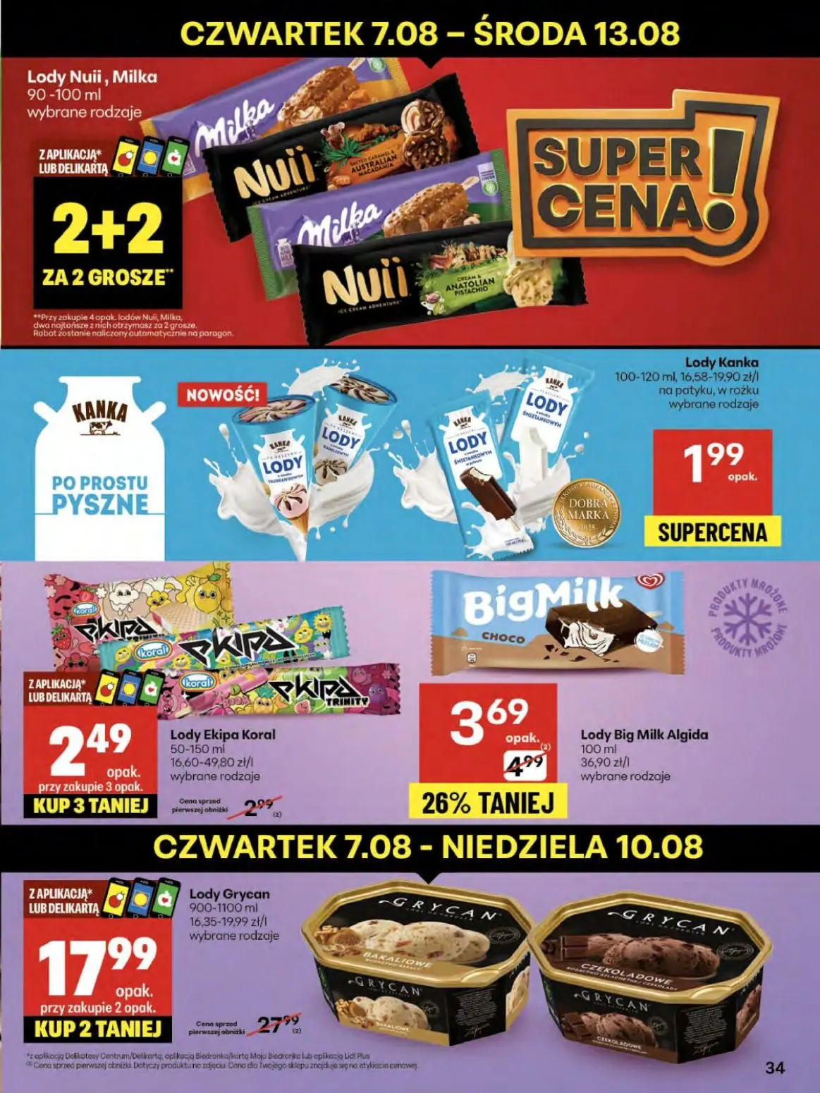 gazetka promocyjna Delikatesy Centrum Od czwartku - Strona 34