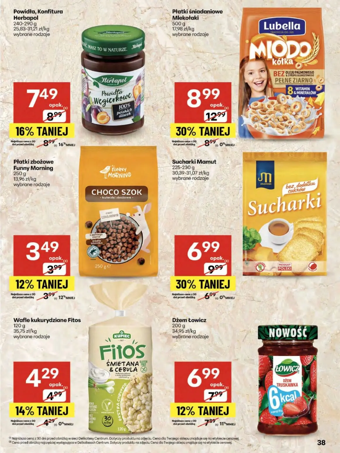 gazetka promocyjna Delikatesy Centrum Od czwartku - Strona 38
