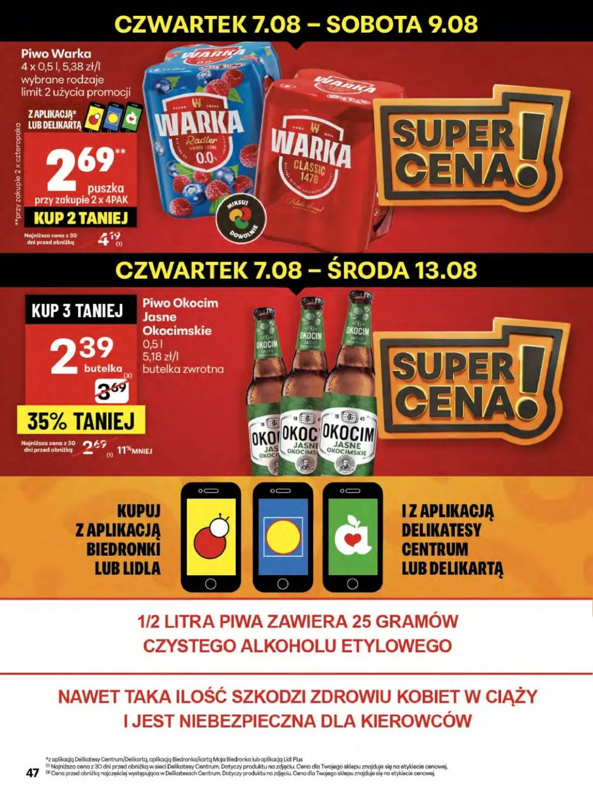 gazetka promocyjna Delikatesy Centrum Od czwartku - Strona 47
