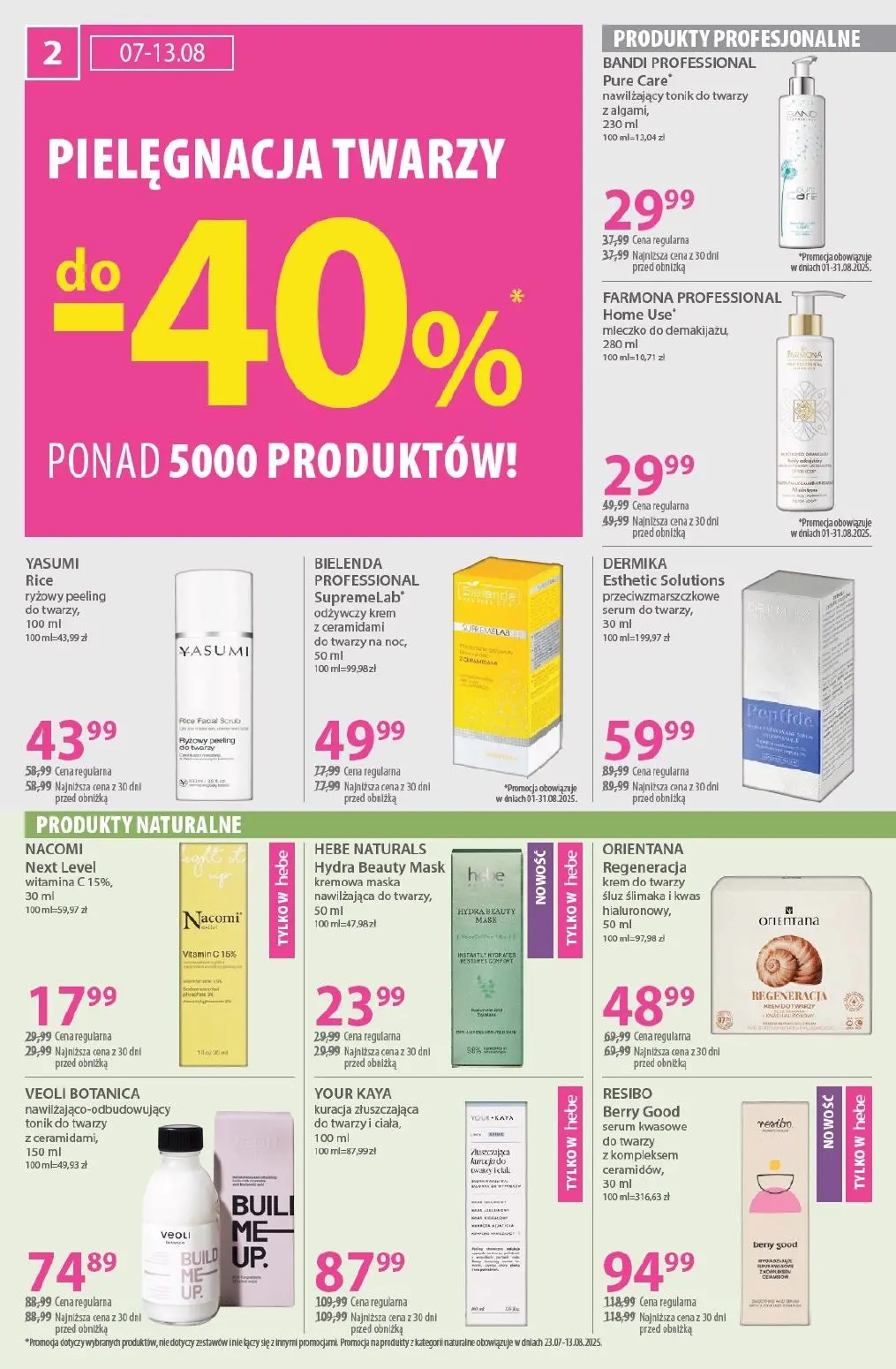 gazetka promocyjna hebe Zawsze w niskiej cenie - Strona 2