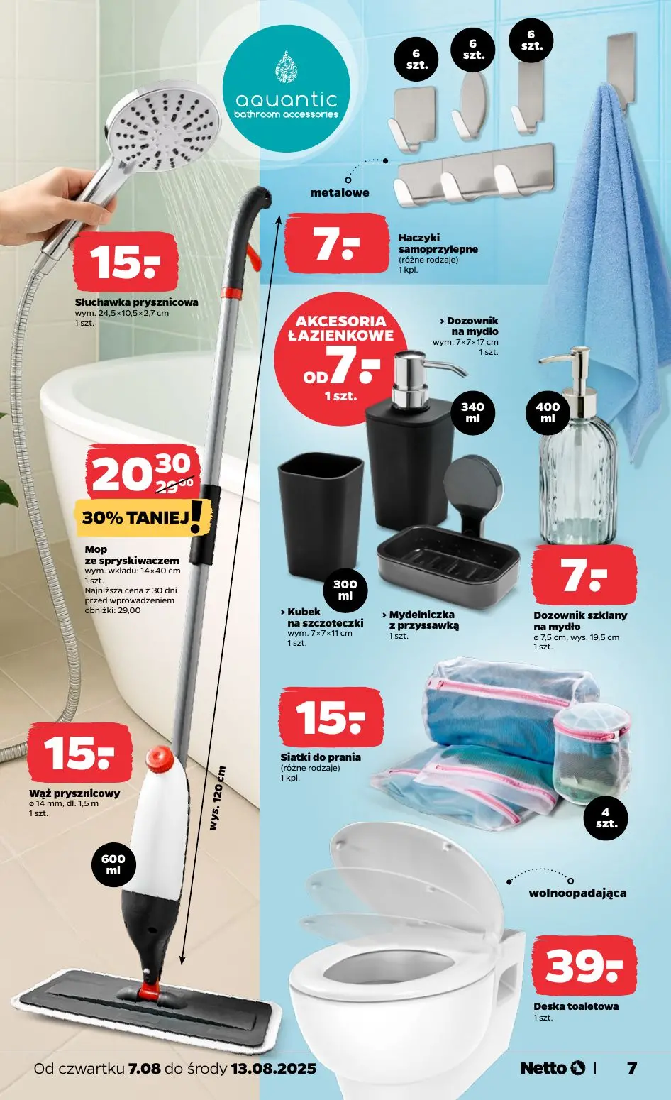 gazetka promocyjna NETTO Powrót do szkoły - Strona 7