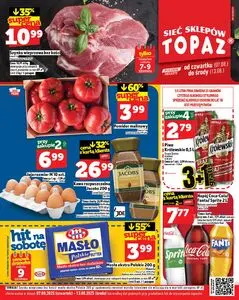 Gazetka promocyjna Topaz, ważna od 2025-08-07 do 2025-08-13.