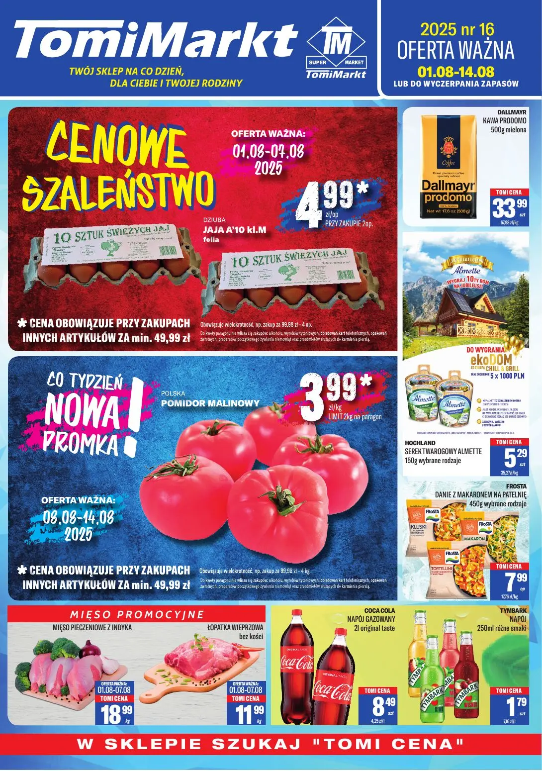 gazetka promocyjna Tomi Markt Twój sklep na co dzień - Strona 1