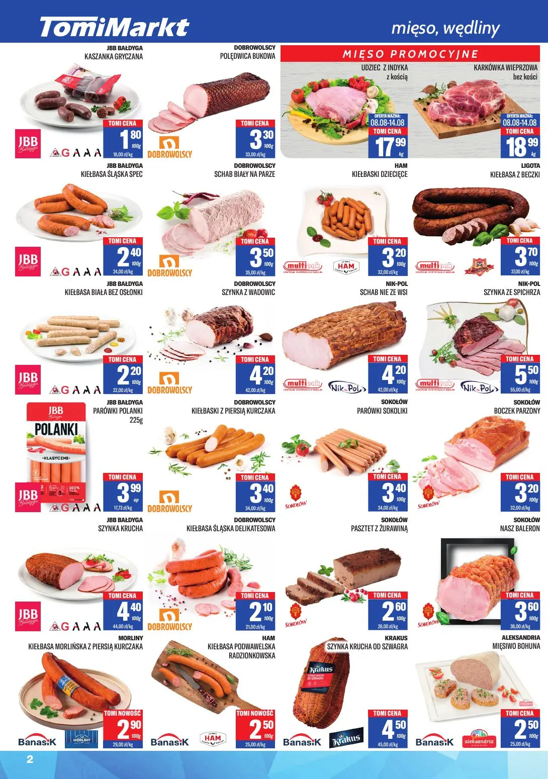 gazetka promocyjna Tomi Markt Twój sklep na co dzień - Strona 2