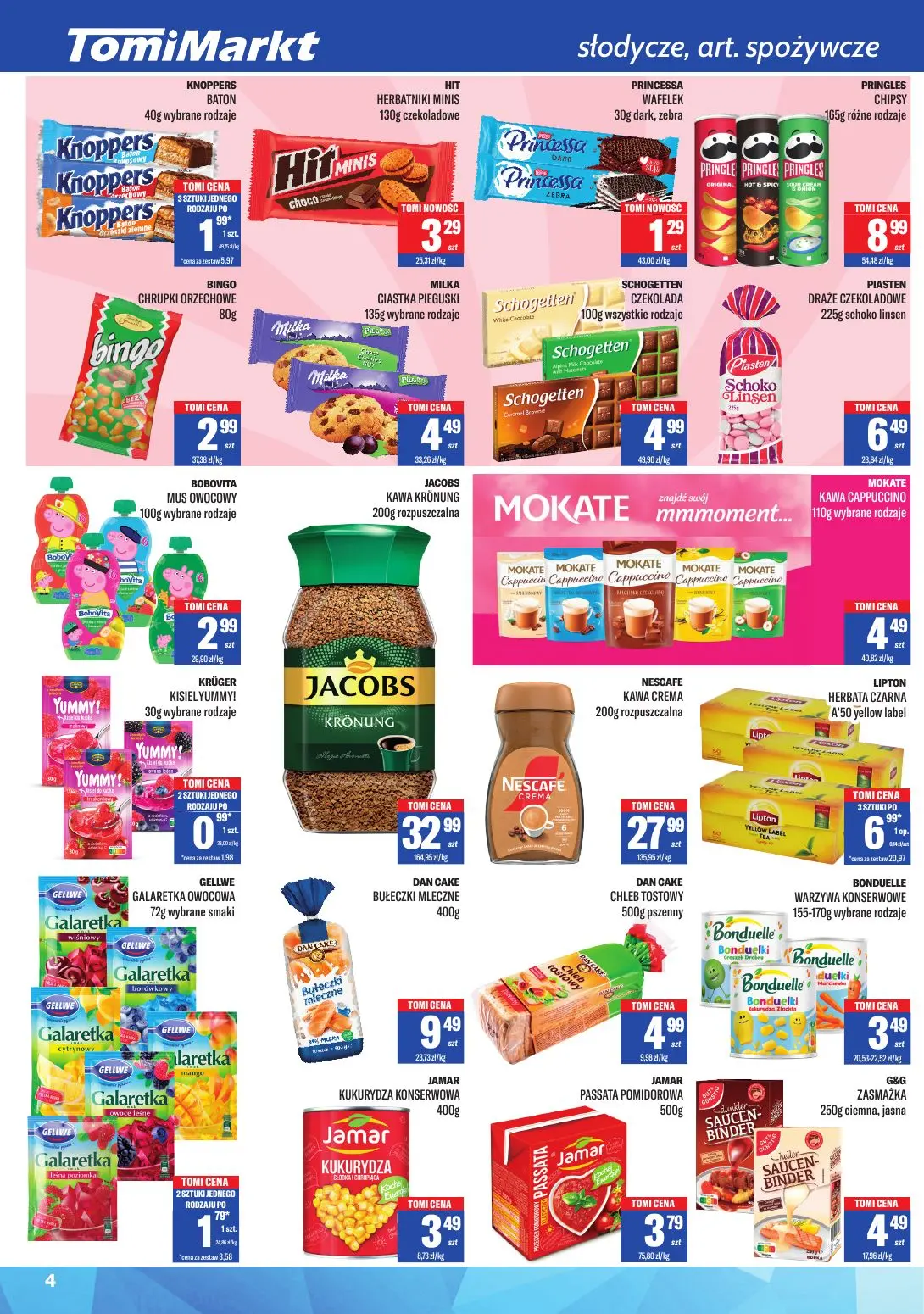 gazetka promocyjna Tomi Markt Twój sklep na co dzień - Strona 4
