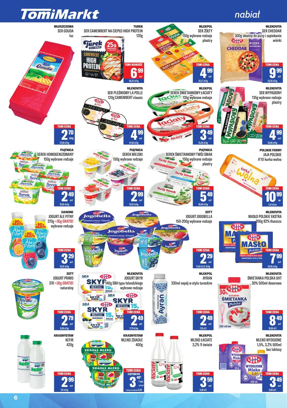 gazetka promocyjna Tomi Markt Twój sklep na co dzień - Strona 6