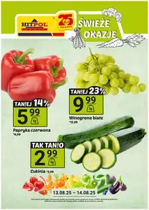 Gazetka promocyjna Hitpol, ważna od 2025-08-13 do 2025-08-14.