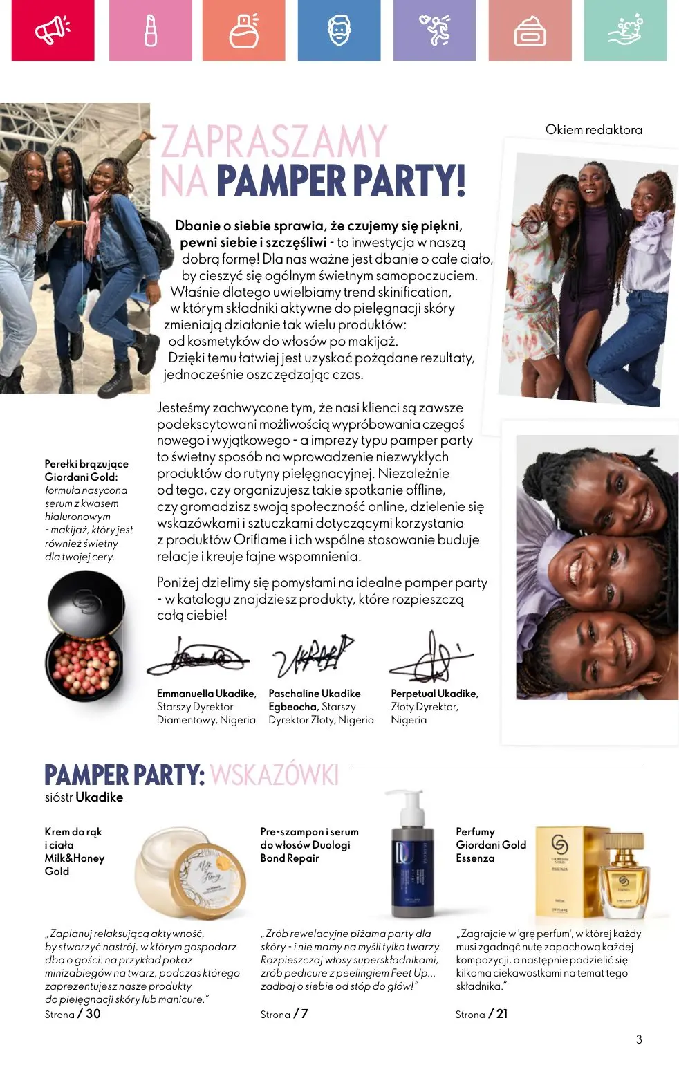 gazetka promocyjna ORIFLAME Zaawansowana pielęgnacja włosów - Strona 3