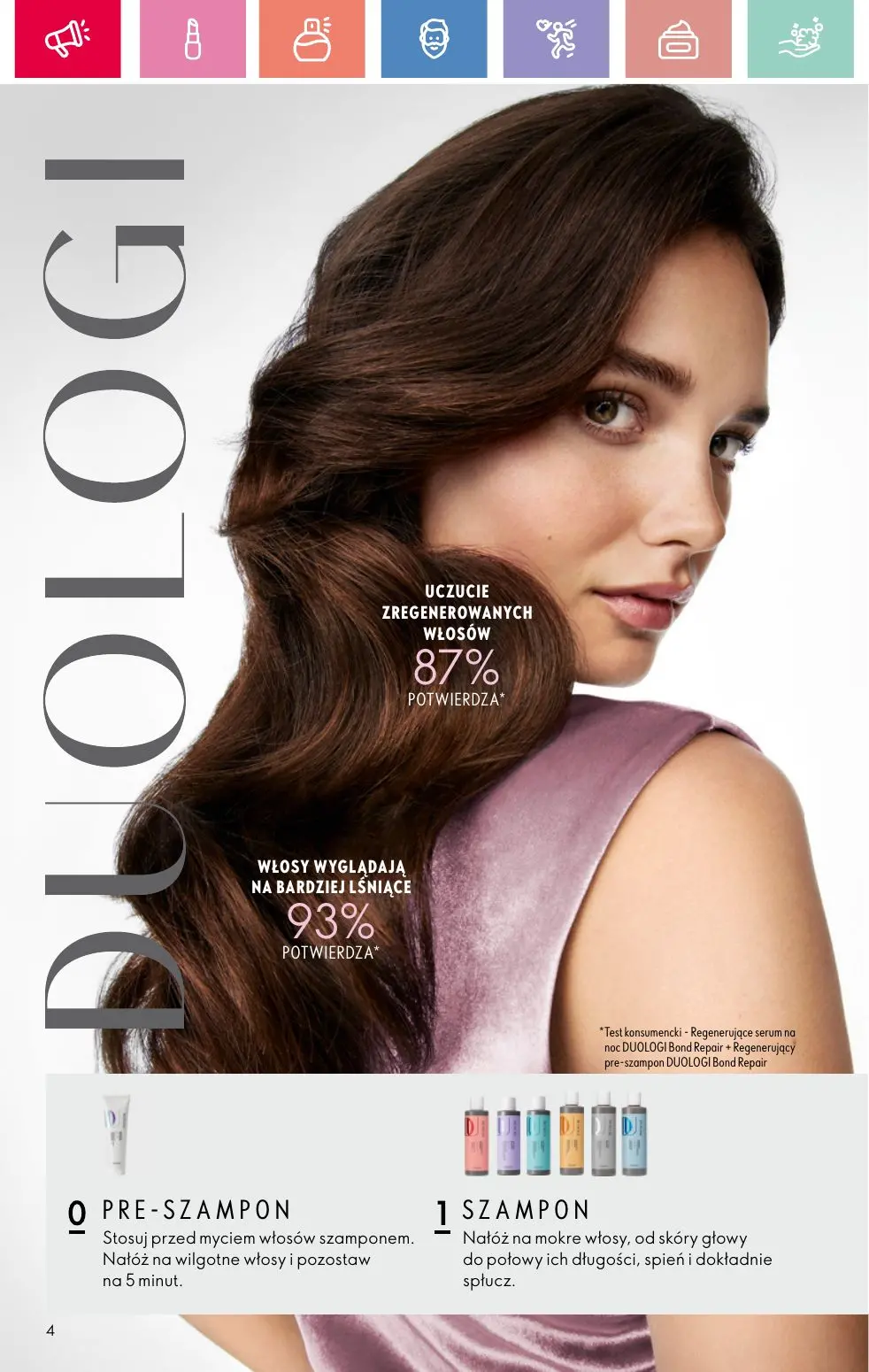 gazetka promocyjna ORIFLAME Zaawansowana pielęgnacja włosów - Strona 4