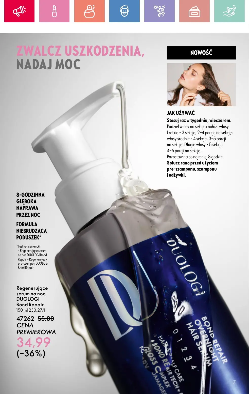 gazetka promocyjna ORIFLAME Zaawansowana pielęgnacja włosów - Strona 7