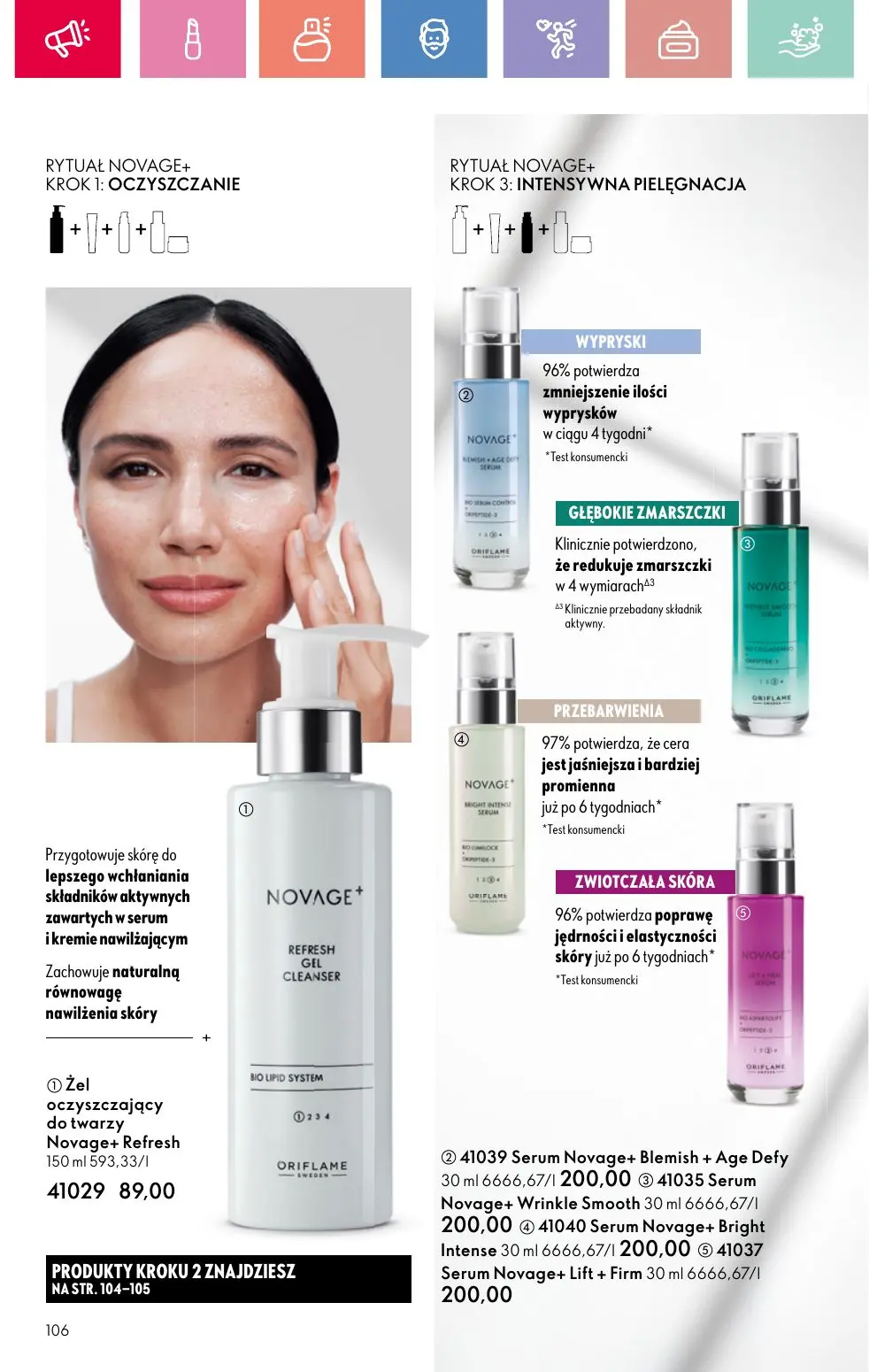 gazetka promocyjna ORIFLAME Zaawansowana pielęgnacja włosów - Strona 106
