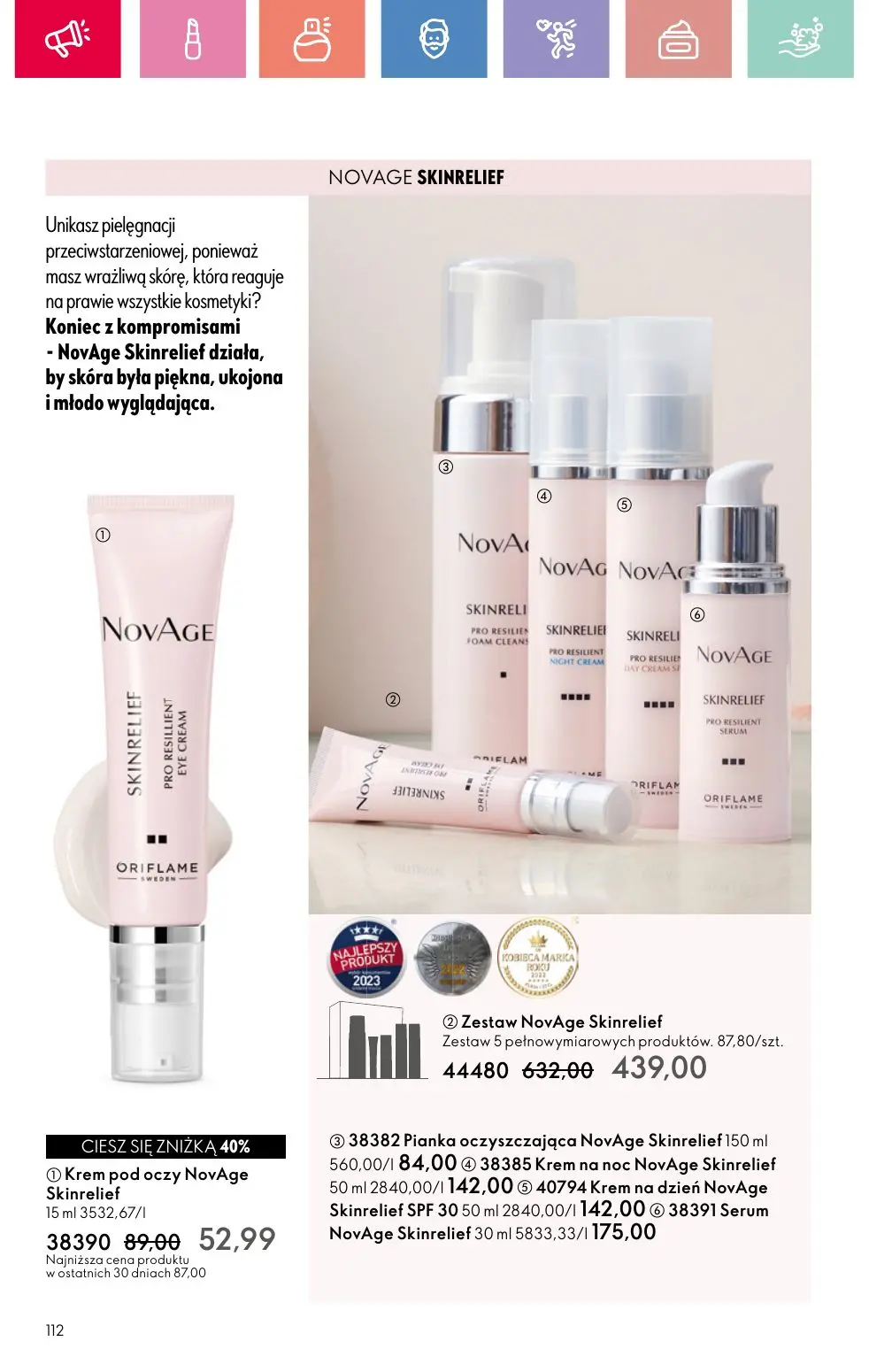 gazetka promocyjna ORIFLAME Zaawansowana pielęgnacja włosów - Strona 112