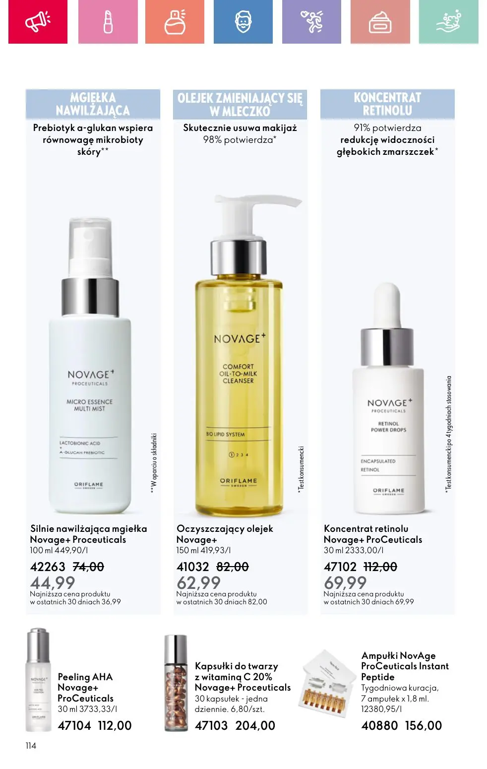 gazetka promocyjna ORIFLAME Zaawansowana pielęgnacja włosów - Strona 114